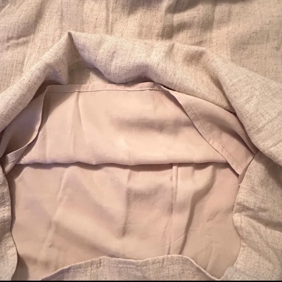 SOLD//  NEW/NWT! Abercrombie & Fitch Puff Sleeve Linen Dress ~ Size XS - Picture 7 of 11